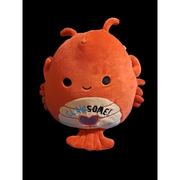 Squishmallows 8" Aneta Lobster Valentines Day Kellytoy Plush NWT - Picture 4 of 4